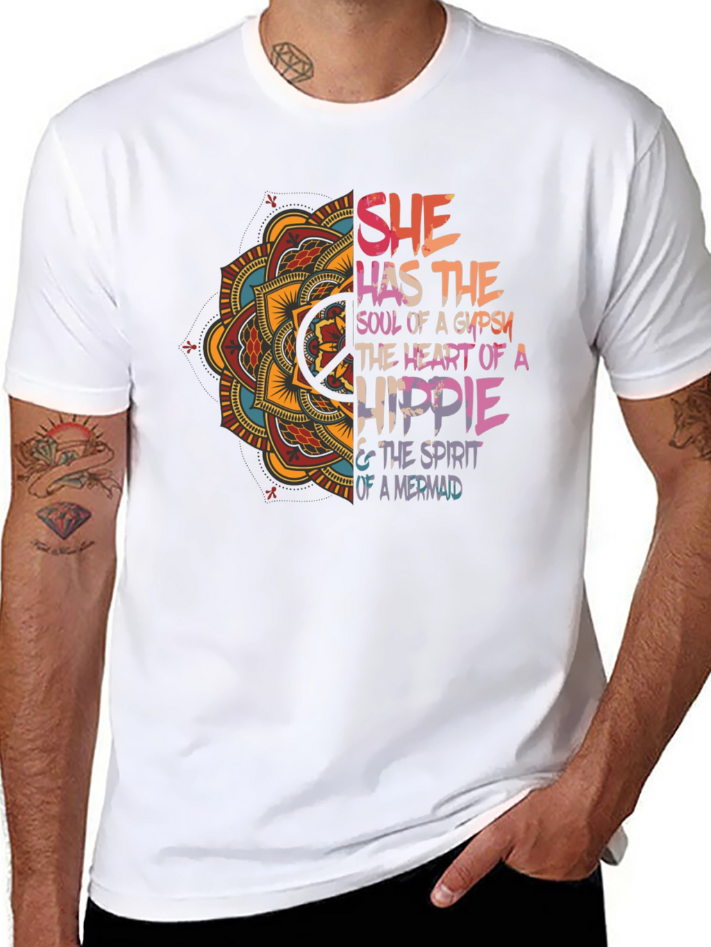 She Has The Soul T-Shirt - Gypsy Hippie Mermaid