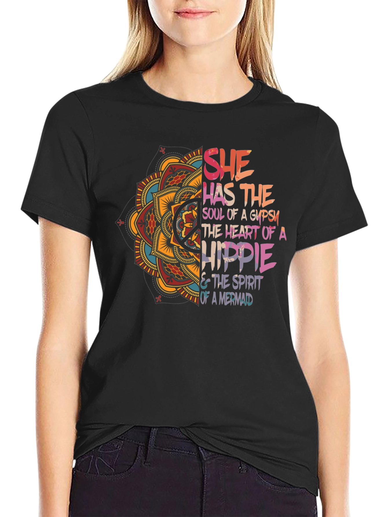 She Has The Soul T-Shirt - Gypsy Hippie Mermaid
