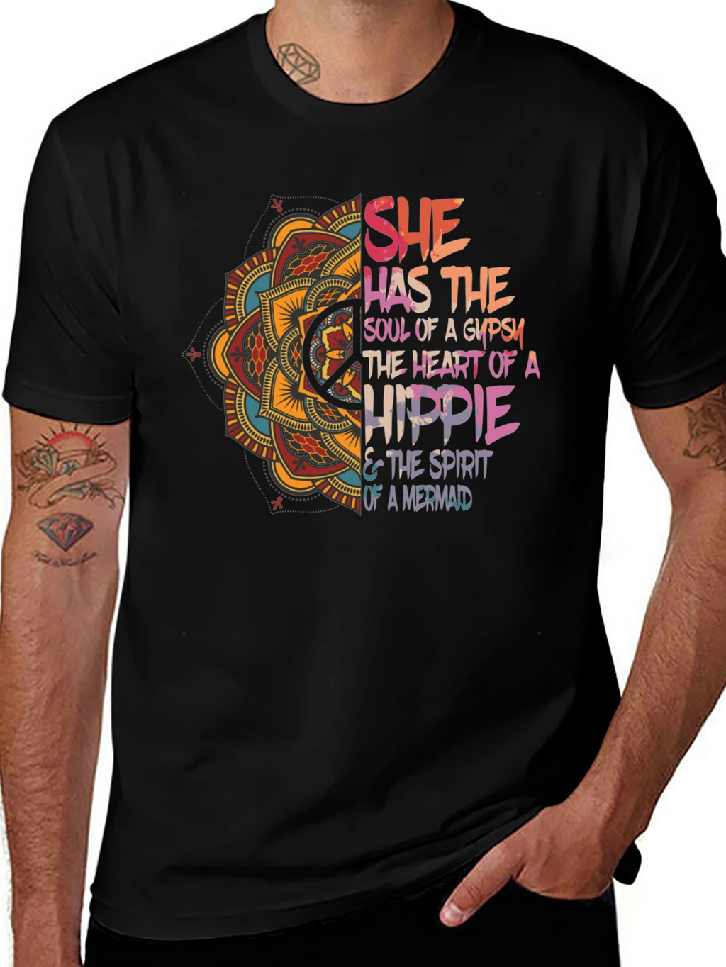 She Has The Soul T-Shirt - Gypsy Hippie Mermaid