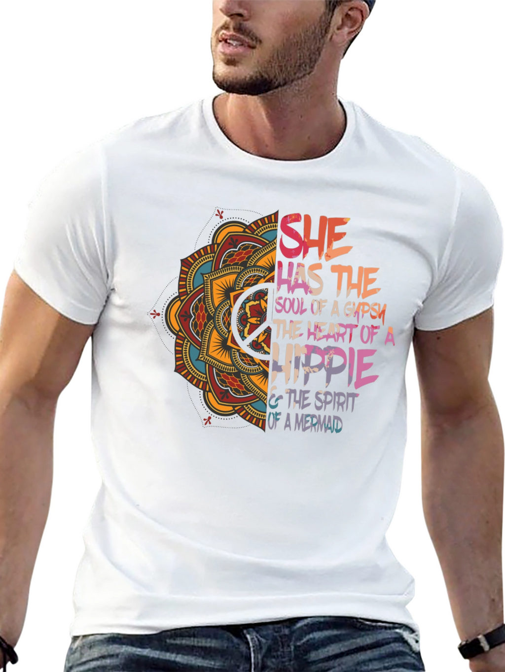 She Has The Soul T-Shirt - Gypsy Hippie Mermaid