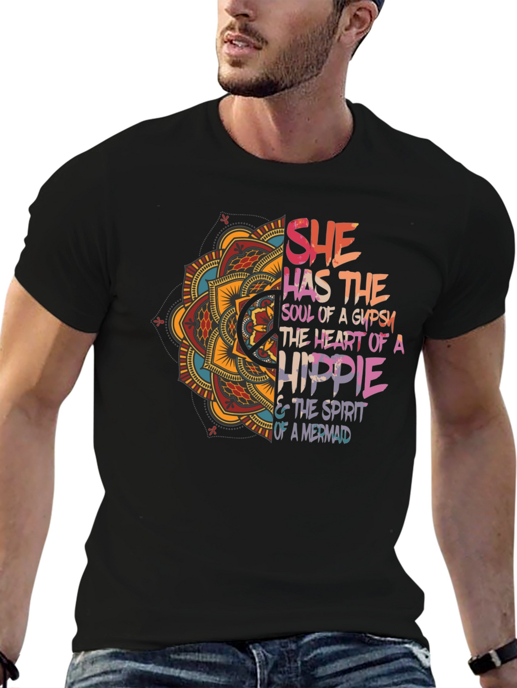 She Has The Soul T-Shirt - Gypsy Hippie Mermaid