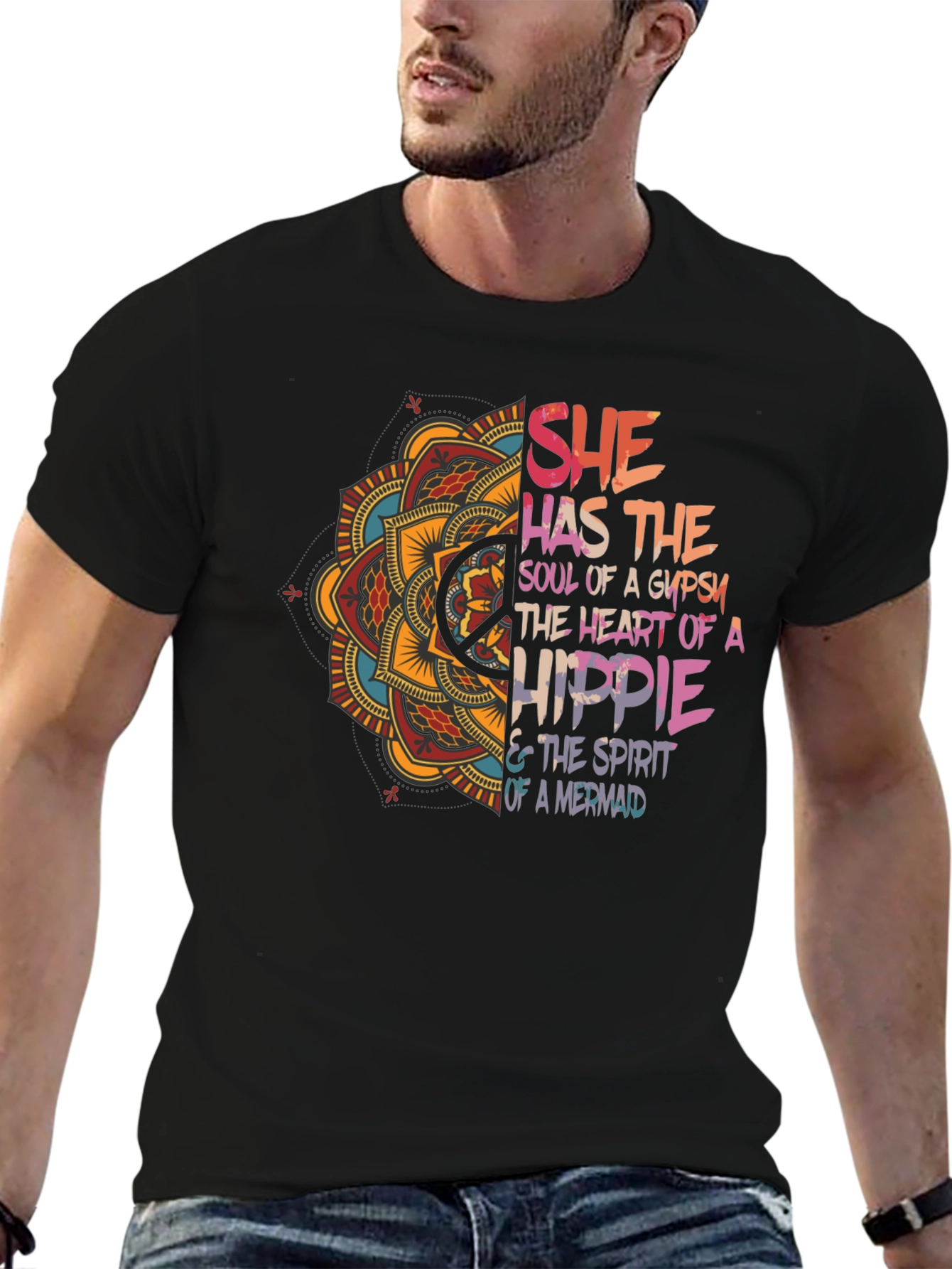 She Has The Soul T-Shirt - Gypsy Hippie Mermaid