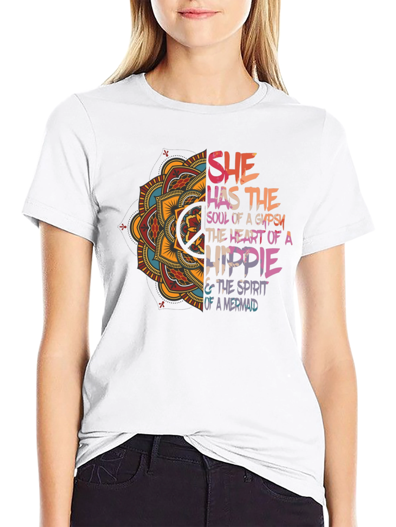 She Has The Soul T-Shirt - Gypsy Hippie Mermaid
