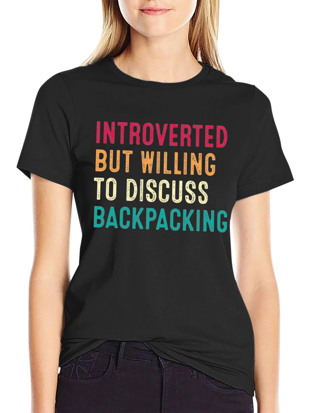 Introverted Backpacking Enthusiast T-Shirt