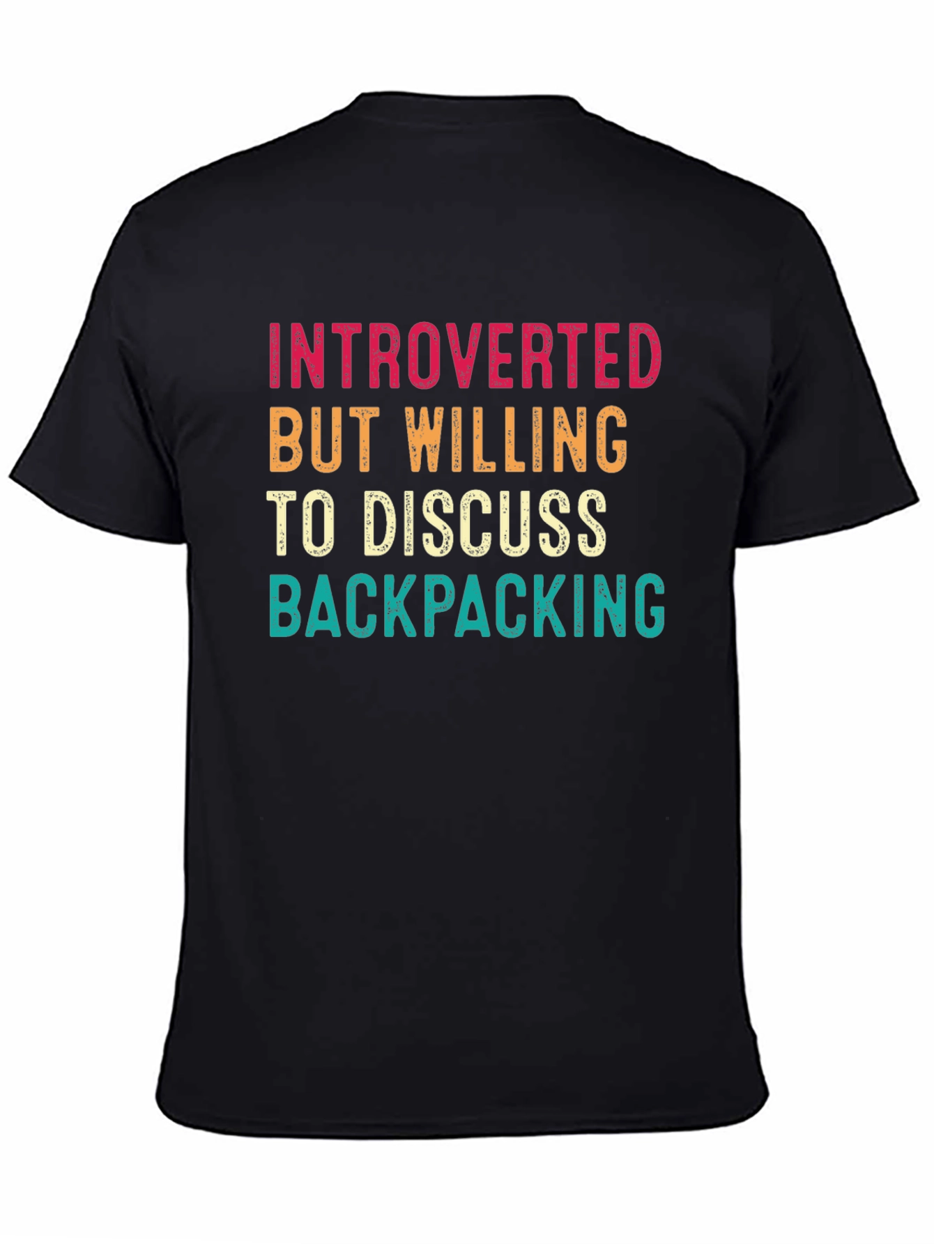 Introverted Backpacking Enthusiast T-Shirt