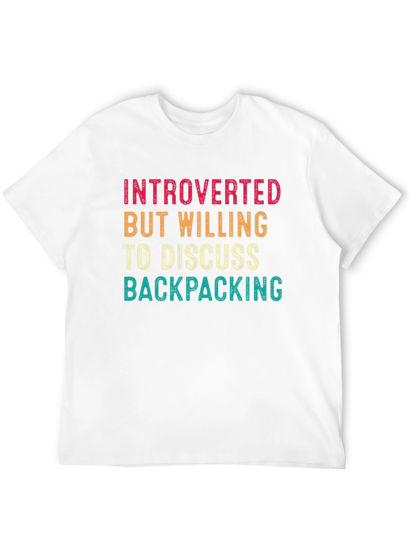Introverted Backpacking Enthusiast T-Shirt