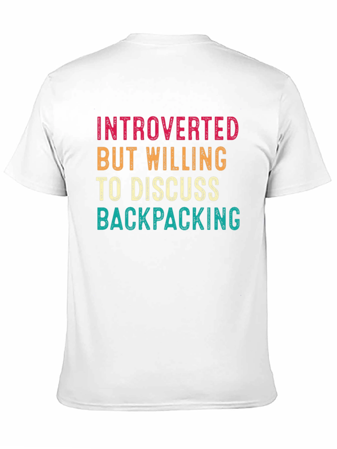 Introverted Backpacking Enthusiast T-Shirt