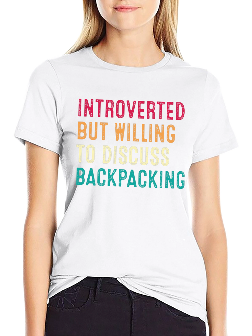 Introverted Backpacking Enthusiast T-Shirt
