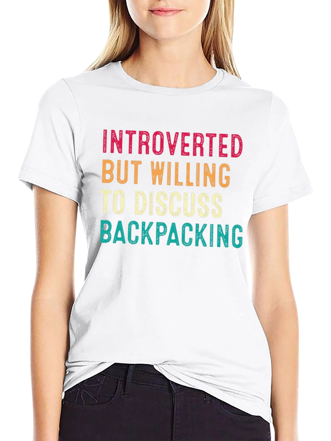 Introverted Backpacking Enthusiast T-Shirt