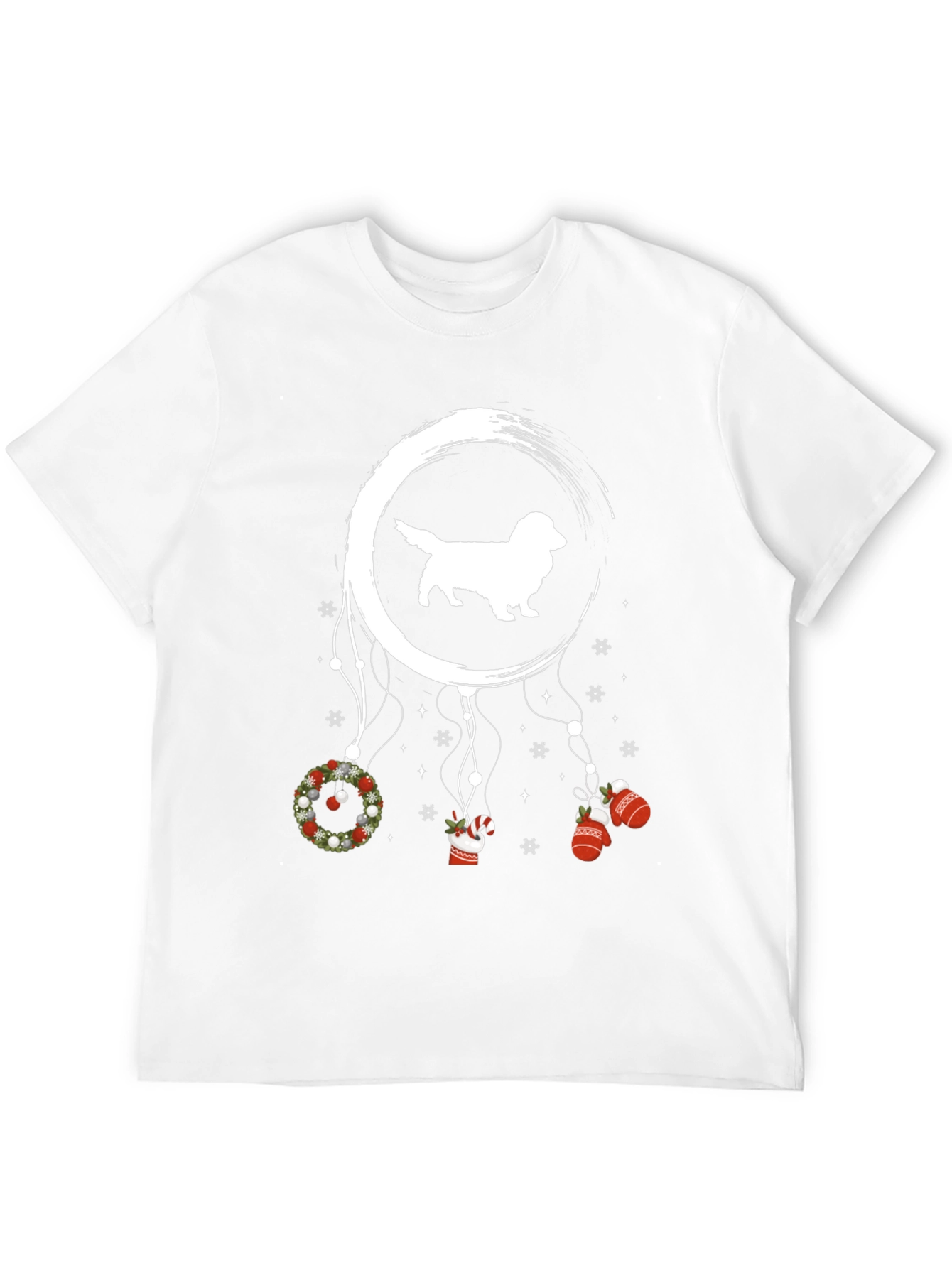 Festive Dachshund Dreamcatcher Graphic Tee