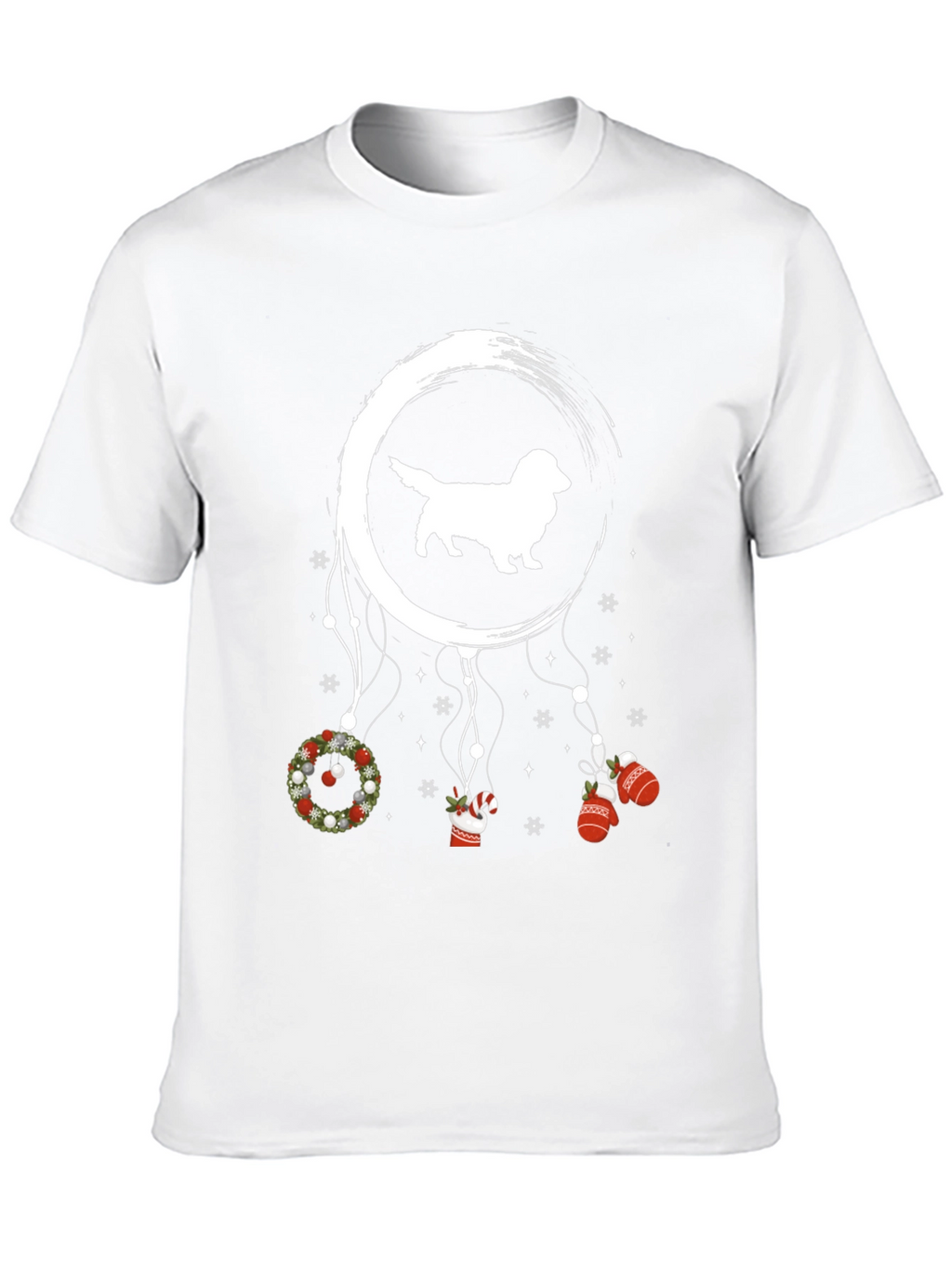 Festive Dachshund Dreamcatcher Graphic Tee