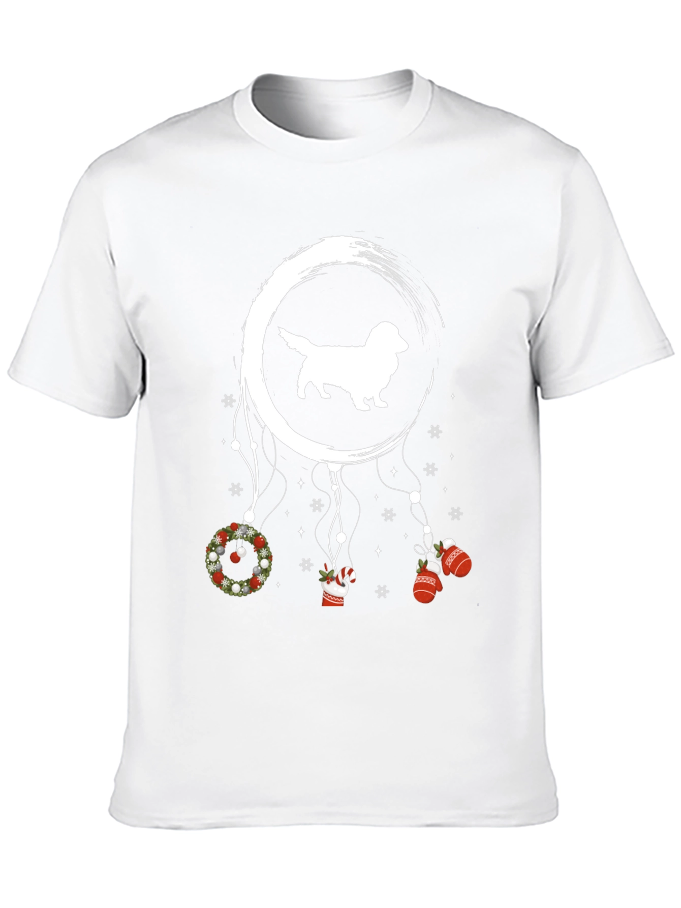Festive Dachshund Dreamcatcher Graphic Tee