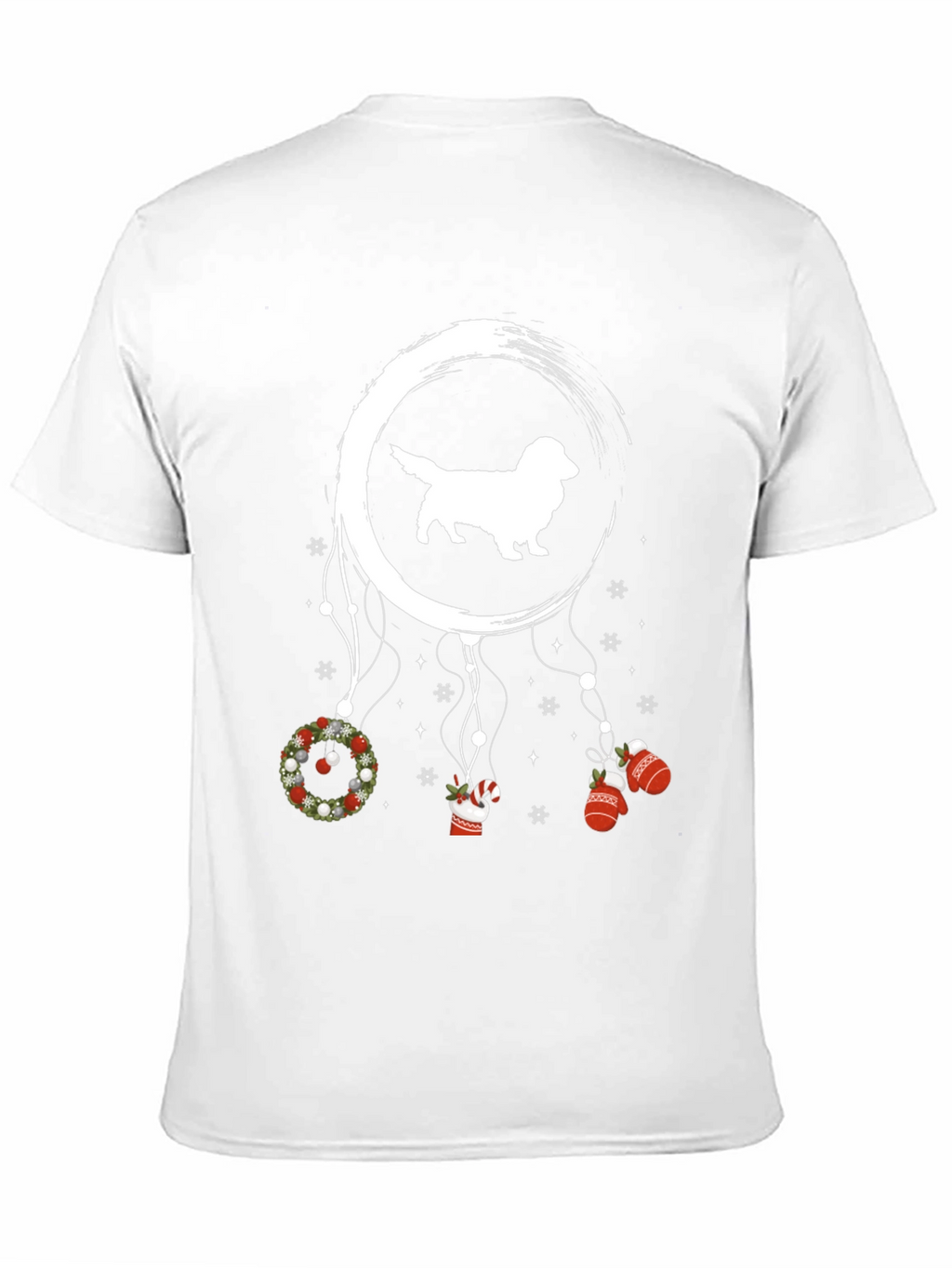 Festive Dachshund Dreamcatcher Graphic Tee