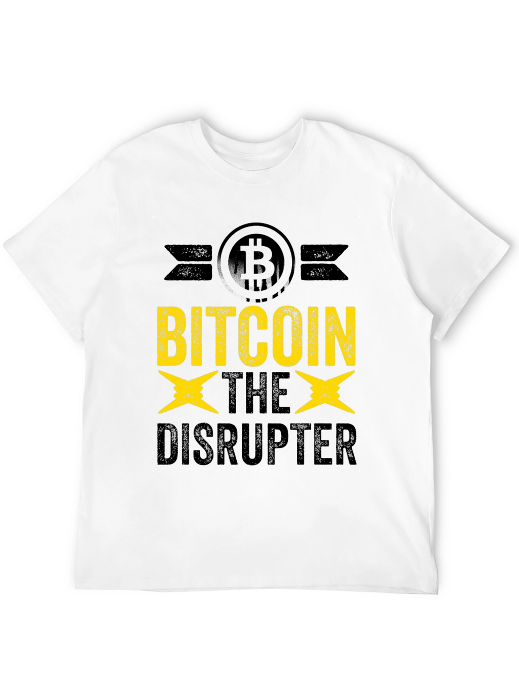 Bitcoin The Disrupter Graphic T-Shirt