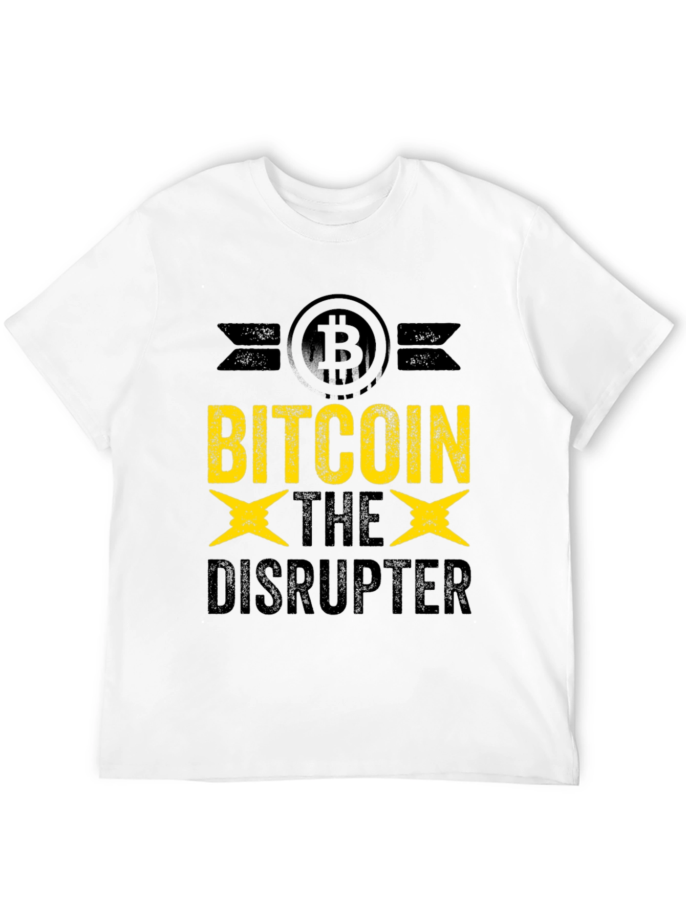 Bitcoin The Disrupter Graphic T-Shirt