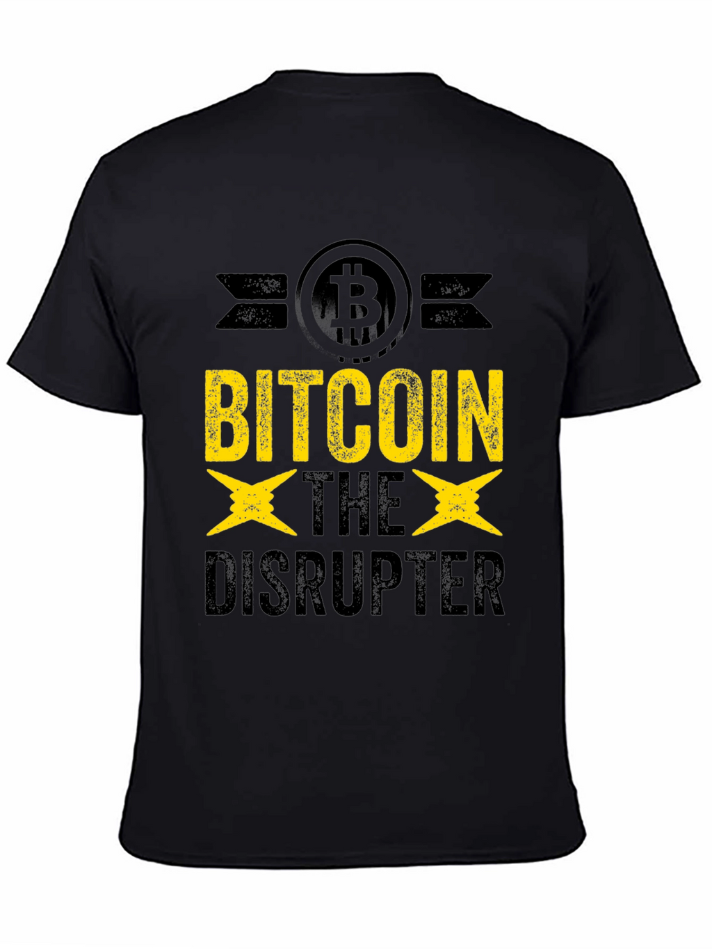 Bitcoin The Disrupter Graphic T-Shirt