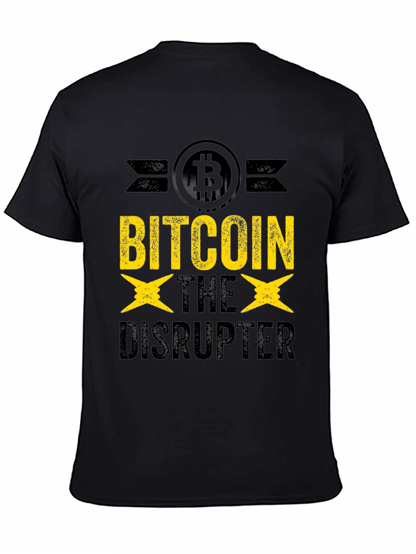 Bitcoin The Disrupter Graphic T-Shirt