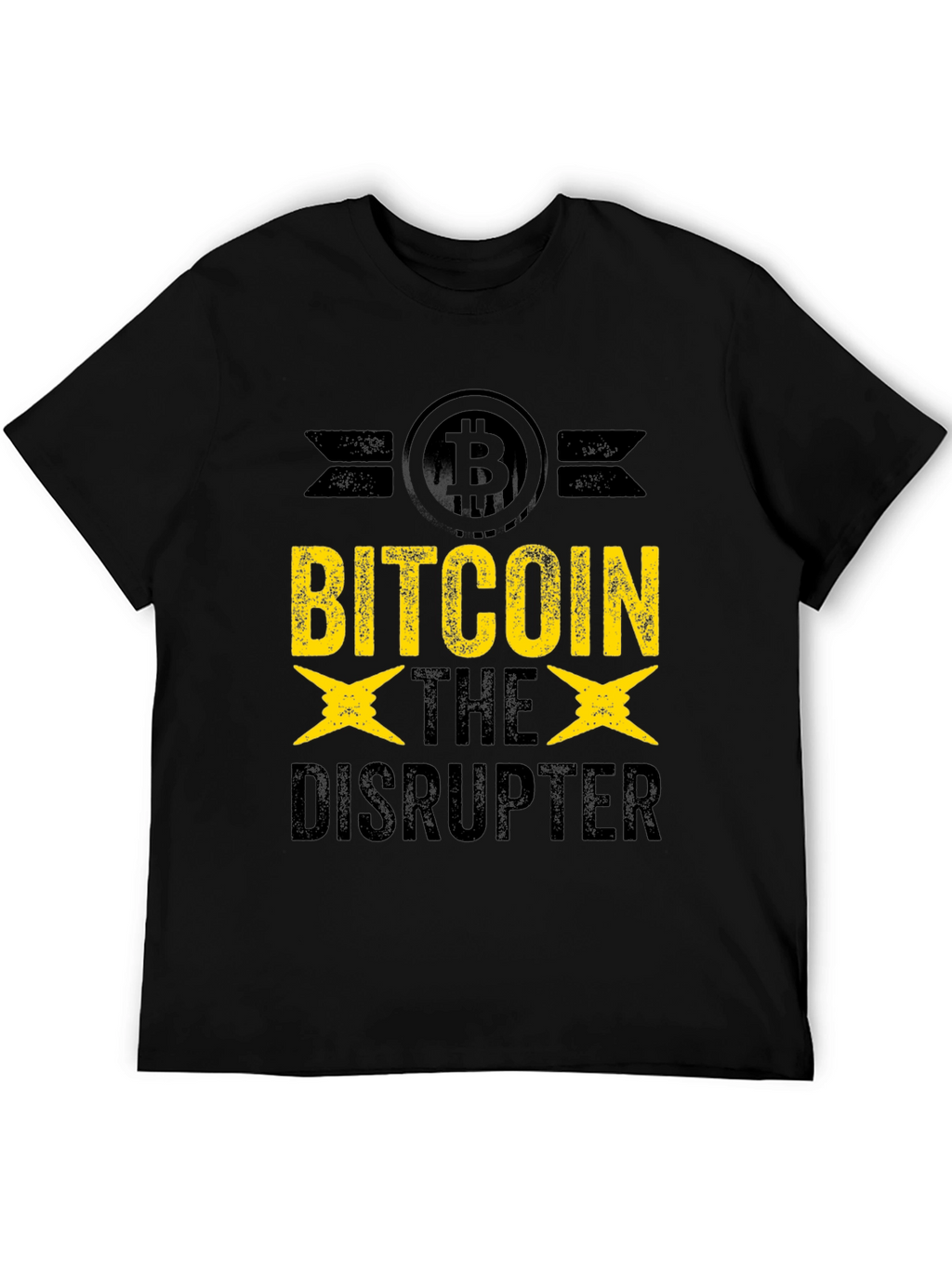 Bitcoin The Disrupter Graphic T-Shirt