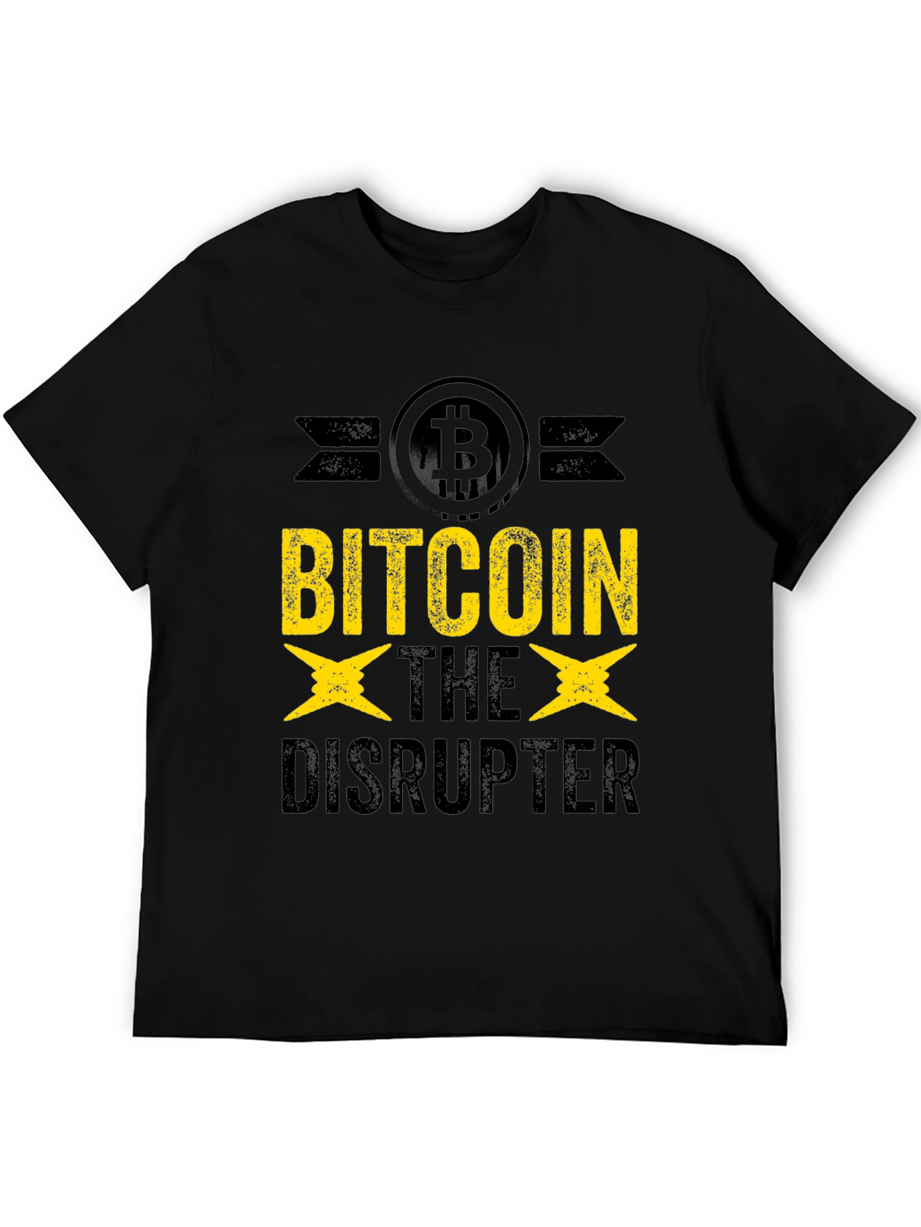 Bitcoin The Disrupter Graphic T-Shirt
