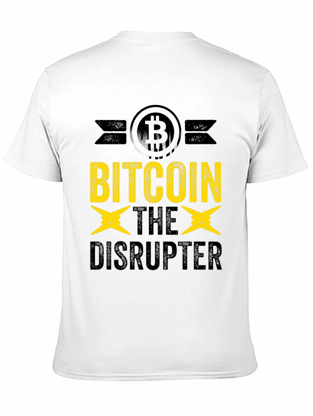 Bitcoin The Disrupter Graphic T-Shirt