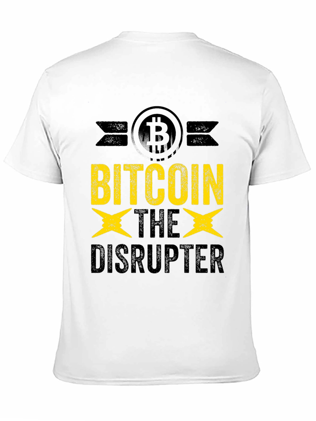 Bitcoin The Disrupter Graphic T-Shirt