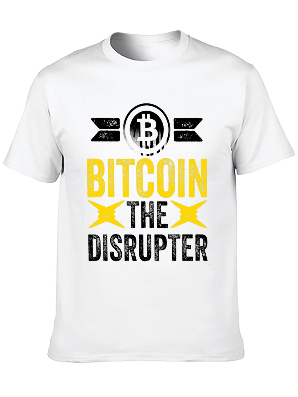 Bitcoin The Disrupter Graphic T-Shirt