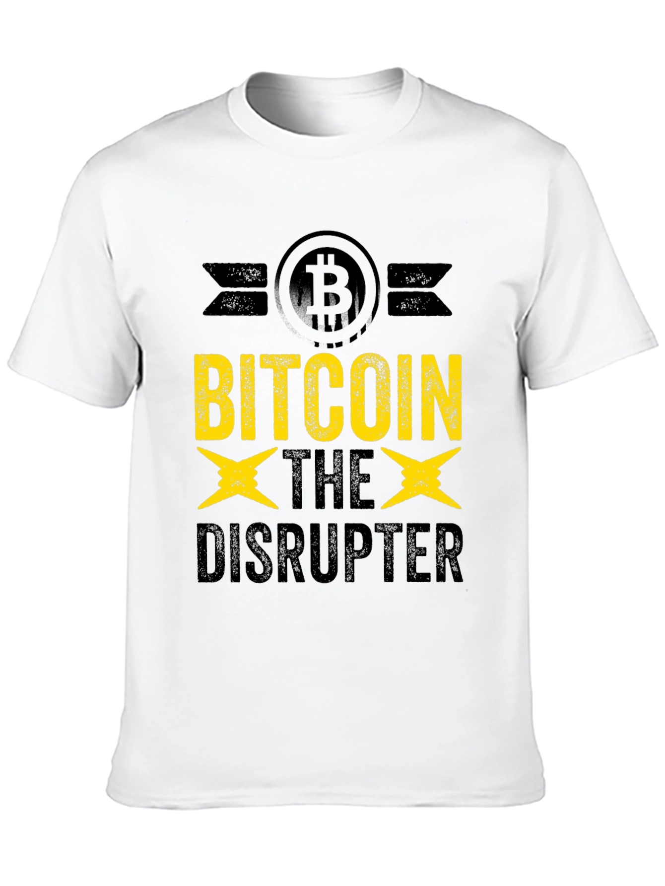 Bitcoin The Disrupter Graphic T-Shirt