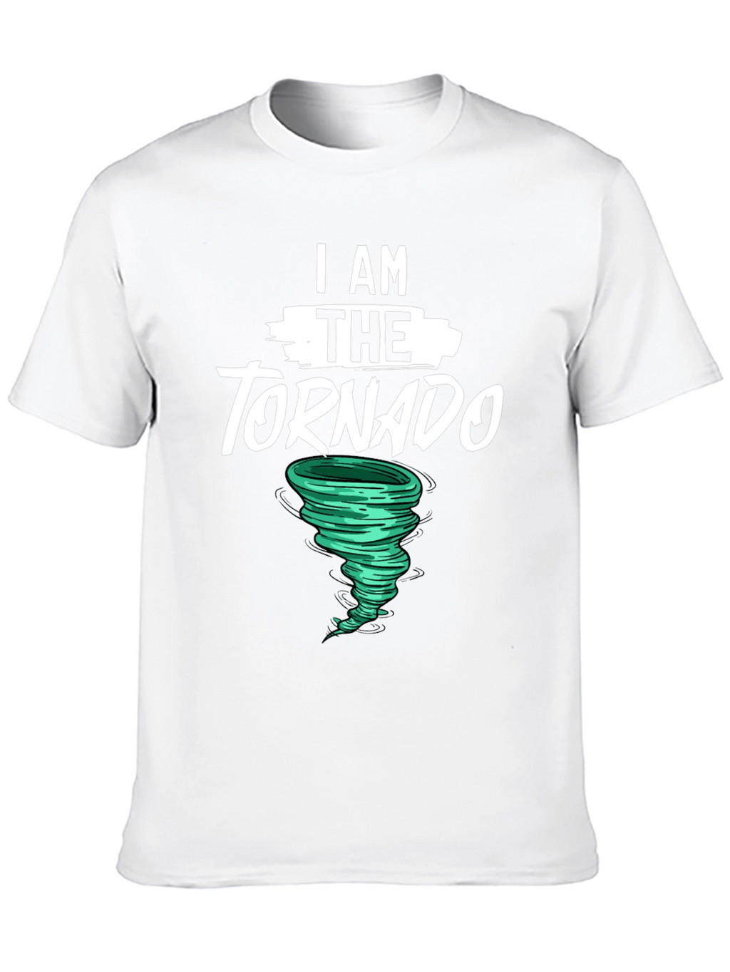 I AM THE TORNADO Graphic Tee - Black