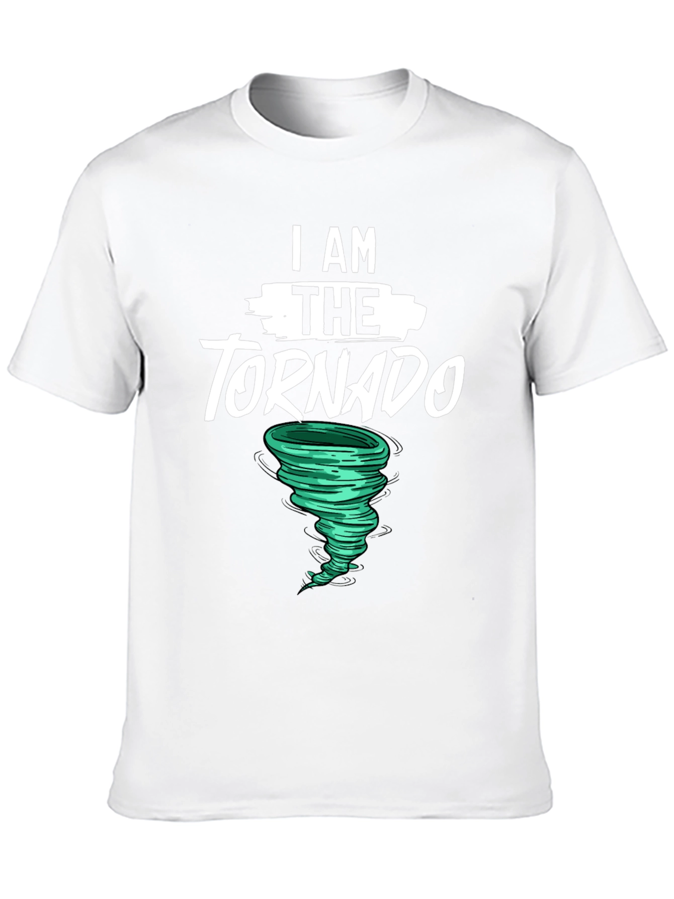 I AM THE TORNADO Graphic Tee - Black