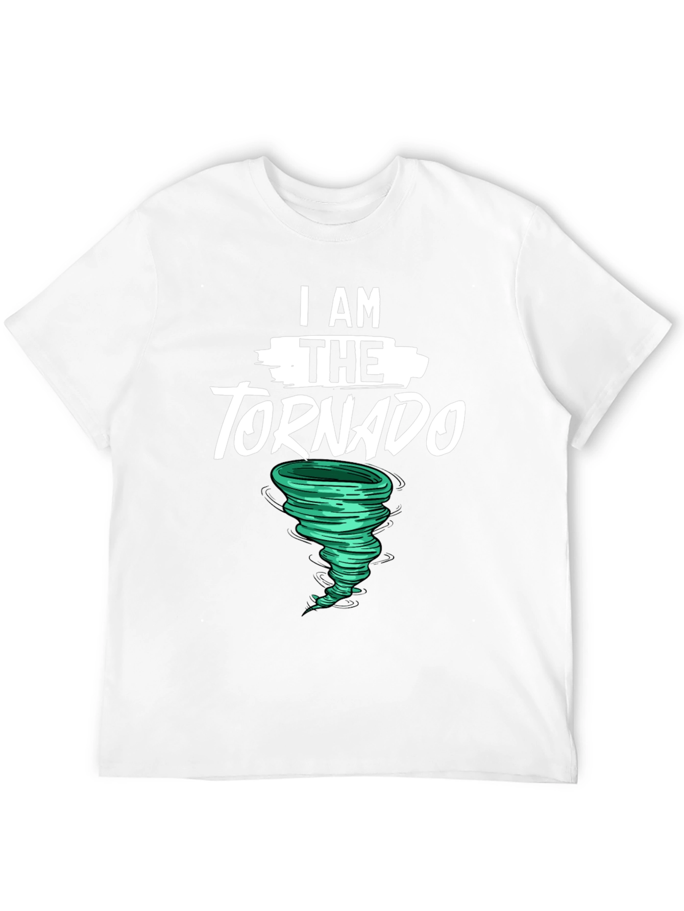 I AM THE TORNADO Graphic Tee - Black