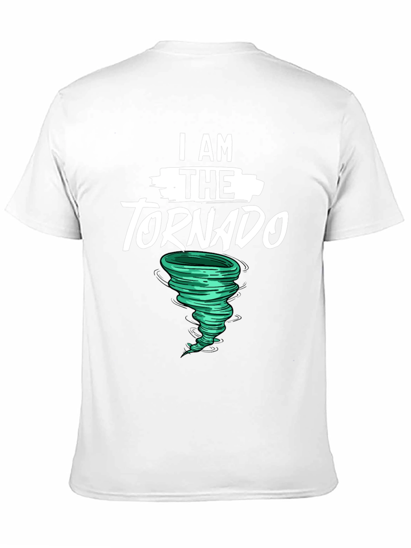I AM THE TORNADO Graphic Tee - Black