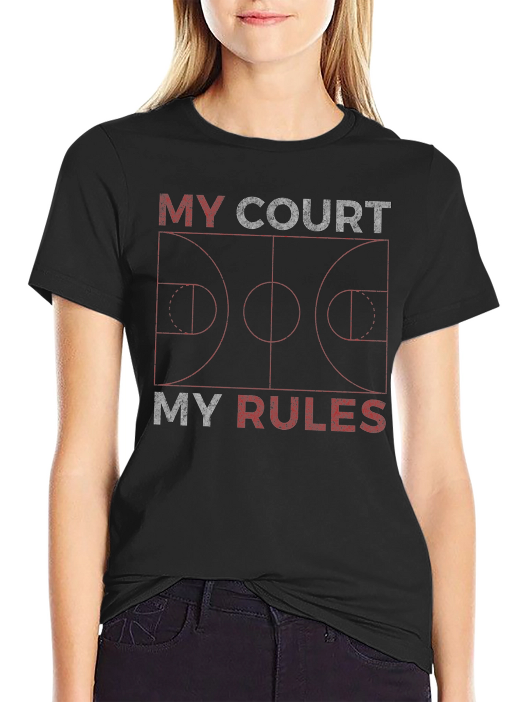 My Court My Rules Graphic T-Shirt