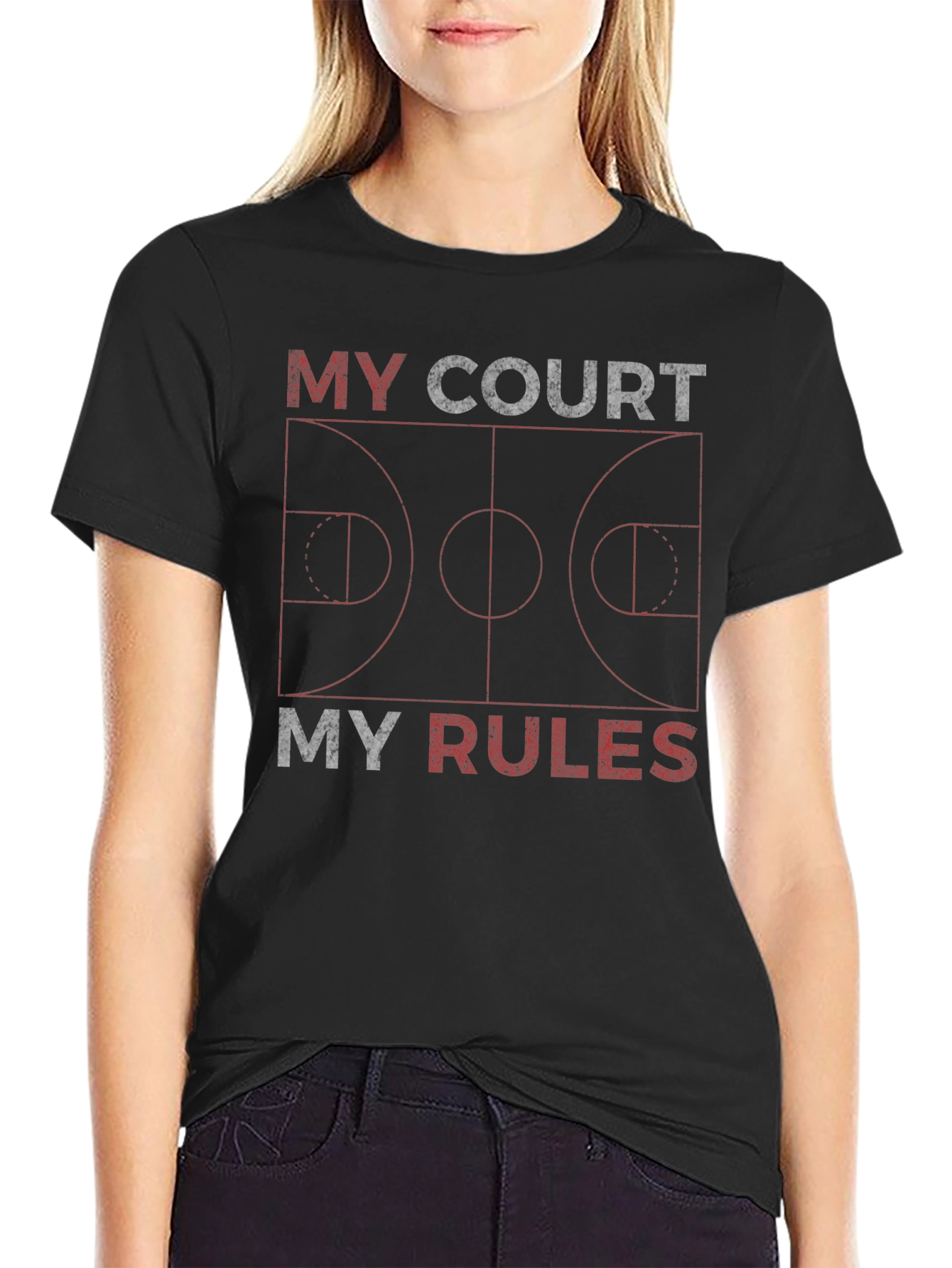 My Court My Rules Graphic T-Shirt