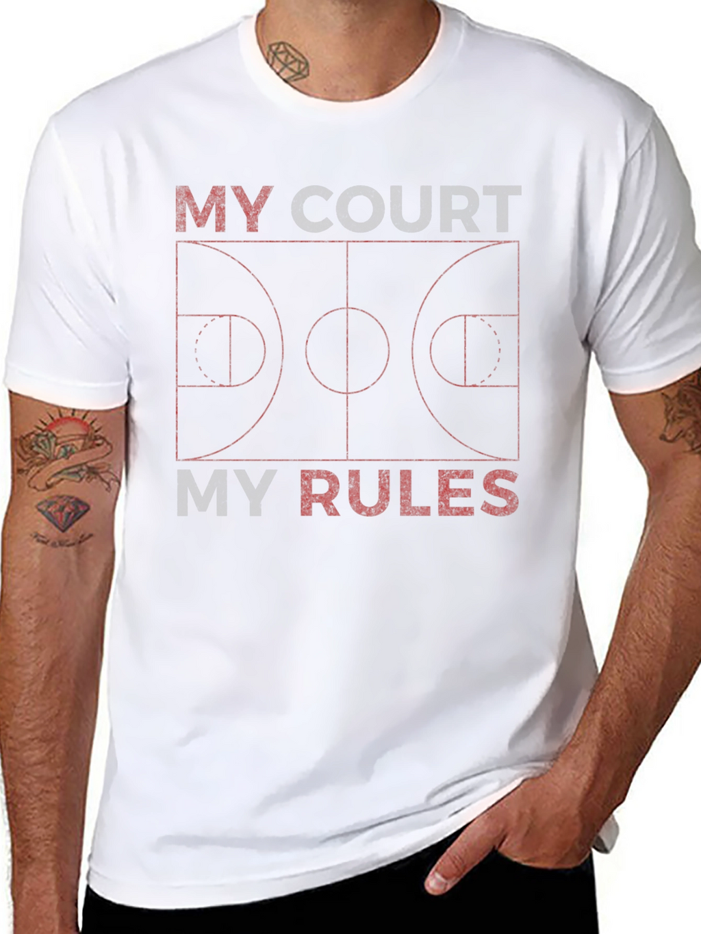 My Court My Rules Graphic T-Shirt