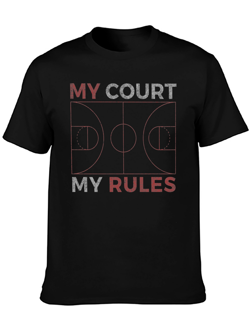 My Court My Rules Graphic T-Shirt