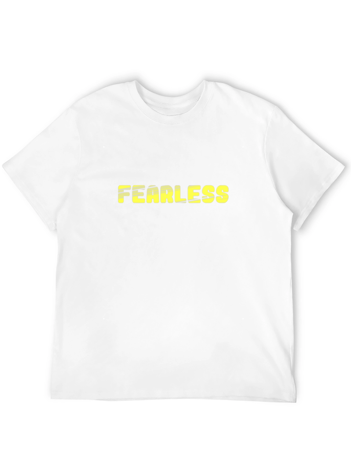 Fearless Black T-Shirt - Bold Statement Tee
