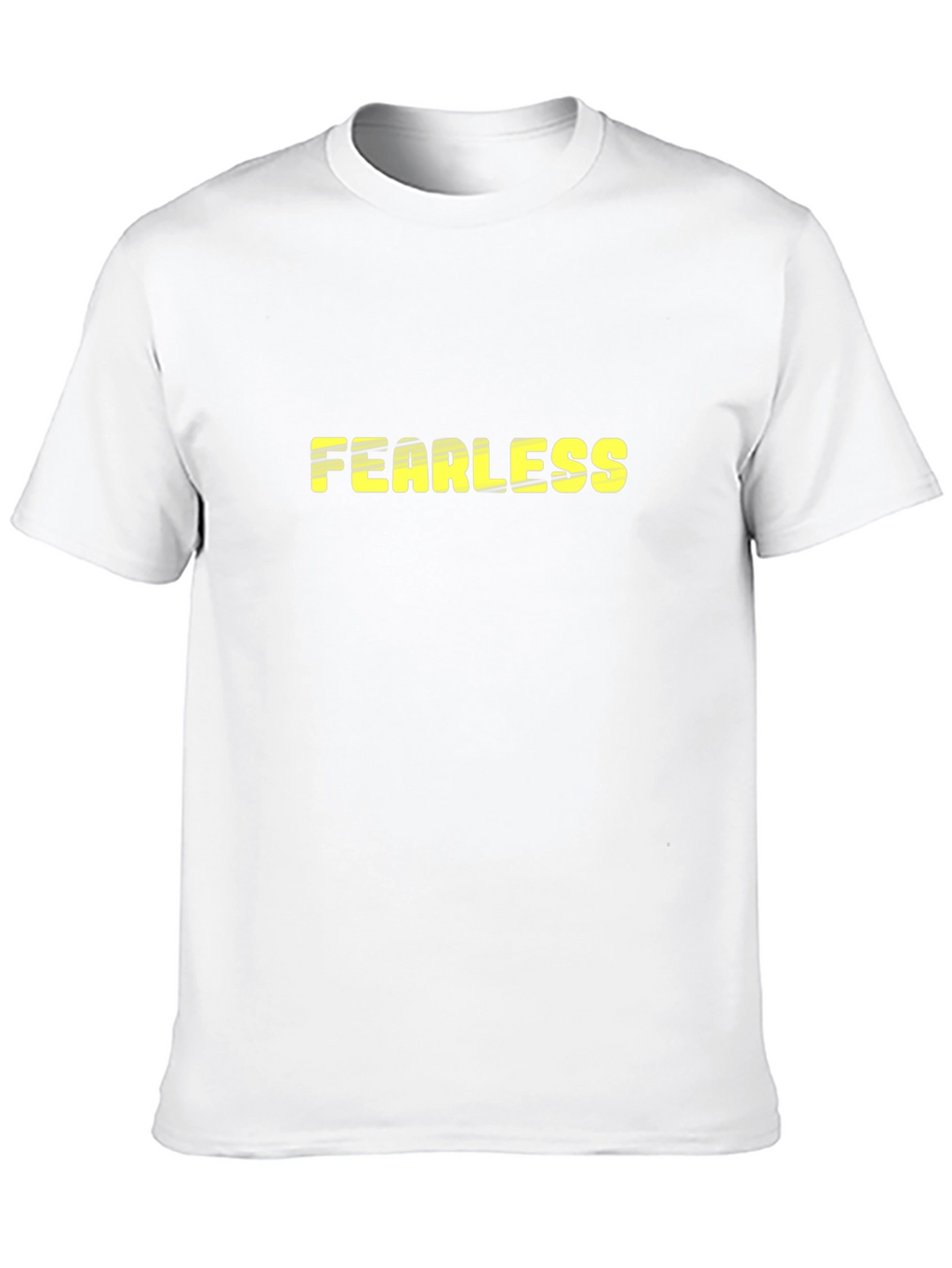 Fearless Black T-Shirt - Bold Statement Tee