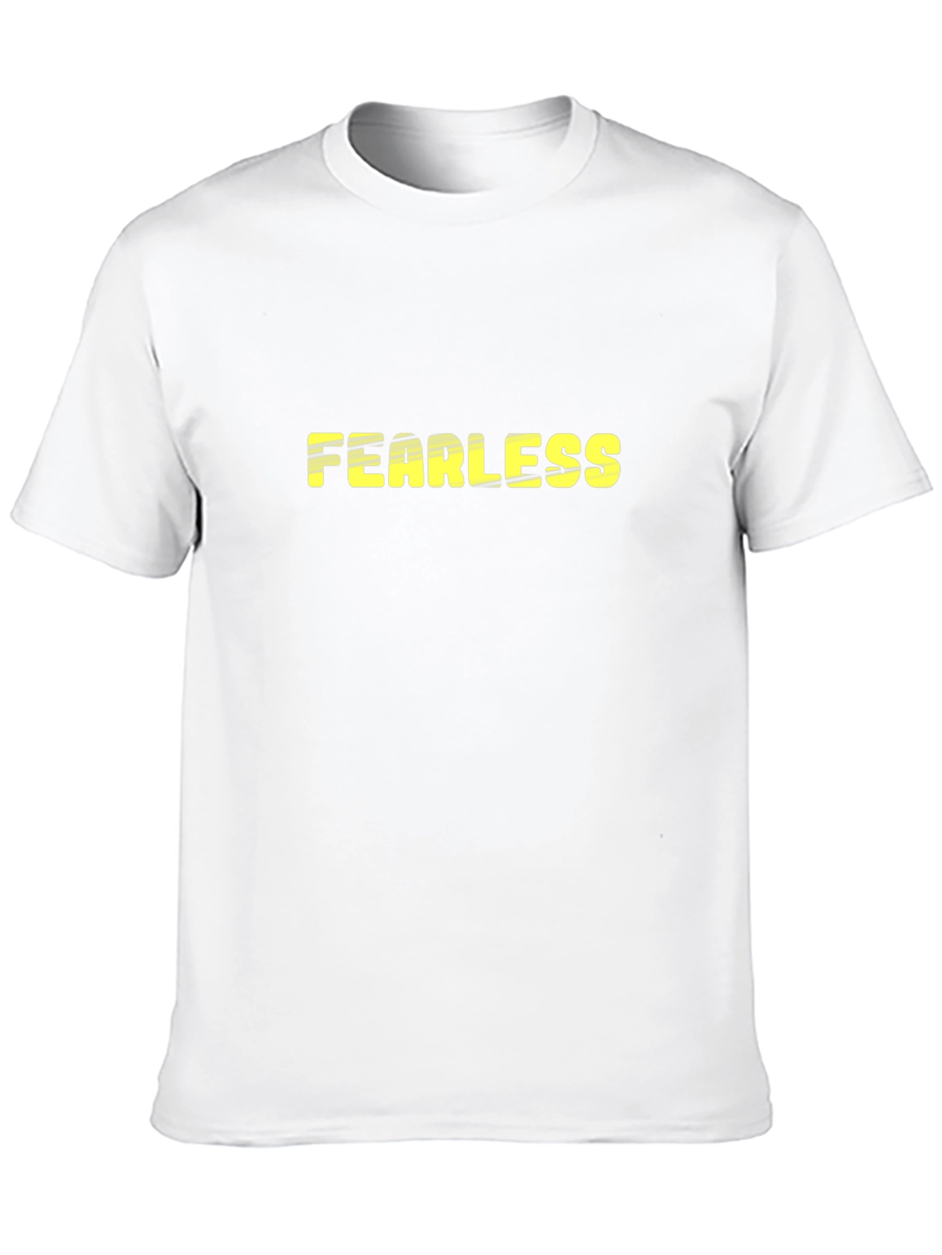 Fearless Black T-Shirt - Bold Statement Tee