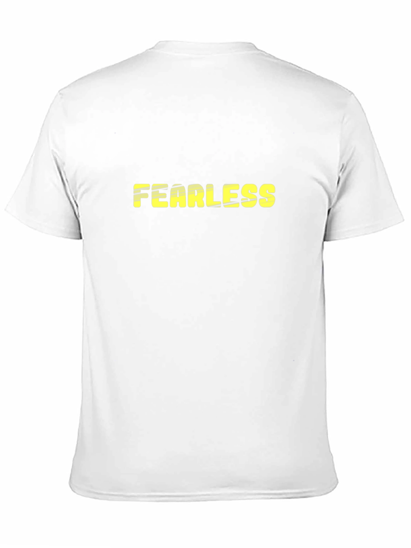 Fearless Black T-Shirt - Bold Statement Tee