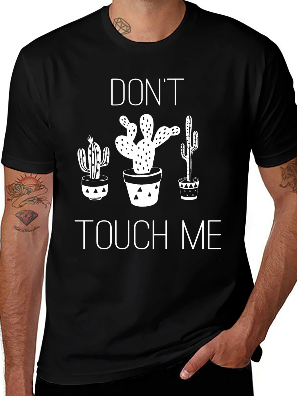 Dont Touch Me Cactus Graphic Tee