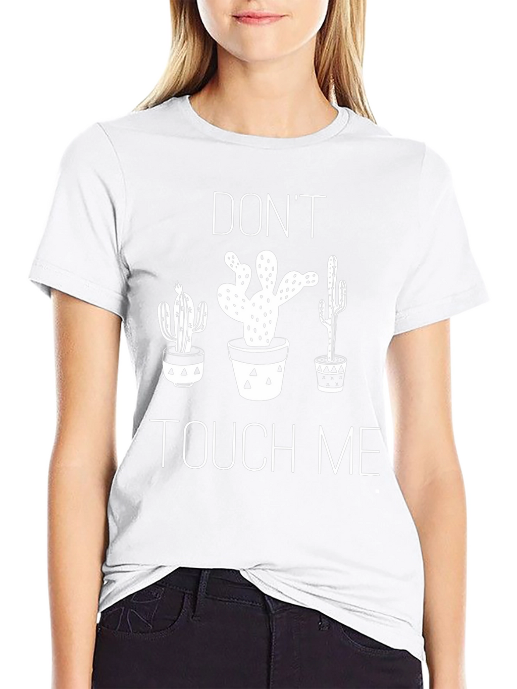 Dont Touch Me Cactus Graphic Tee
