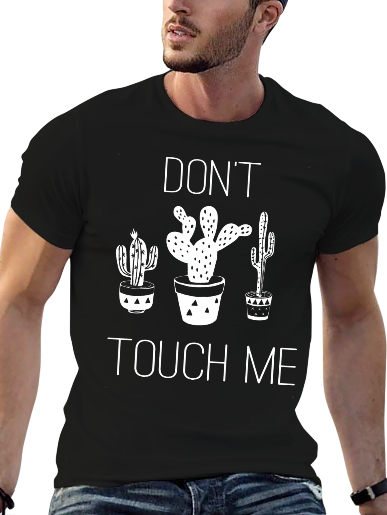Dont Touch Me Cactus Graphic Tee