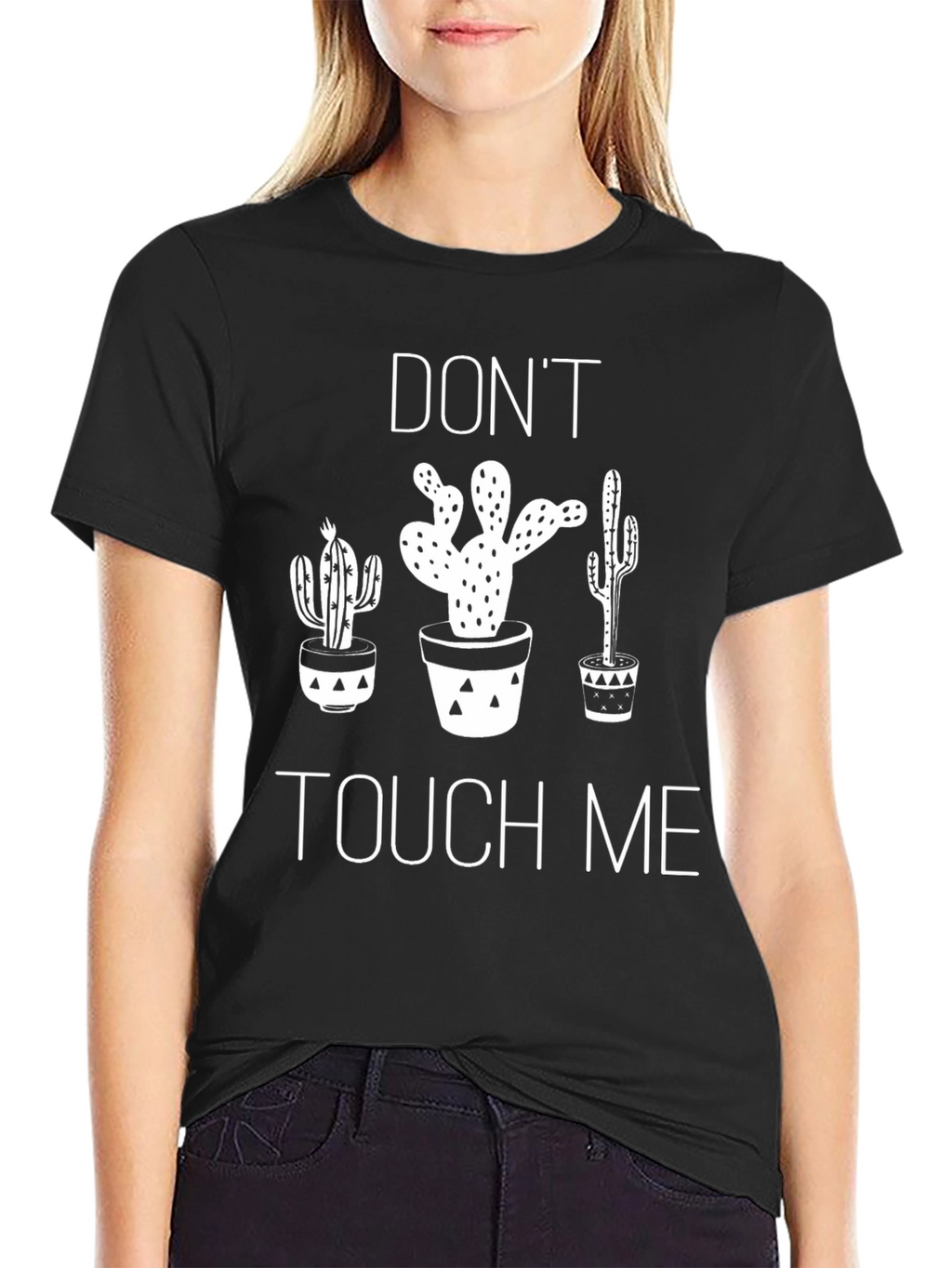 Dont Touch Me Cactus Graphic Tee