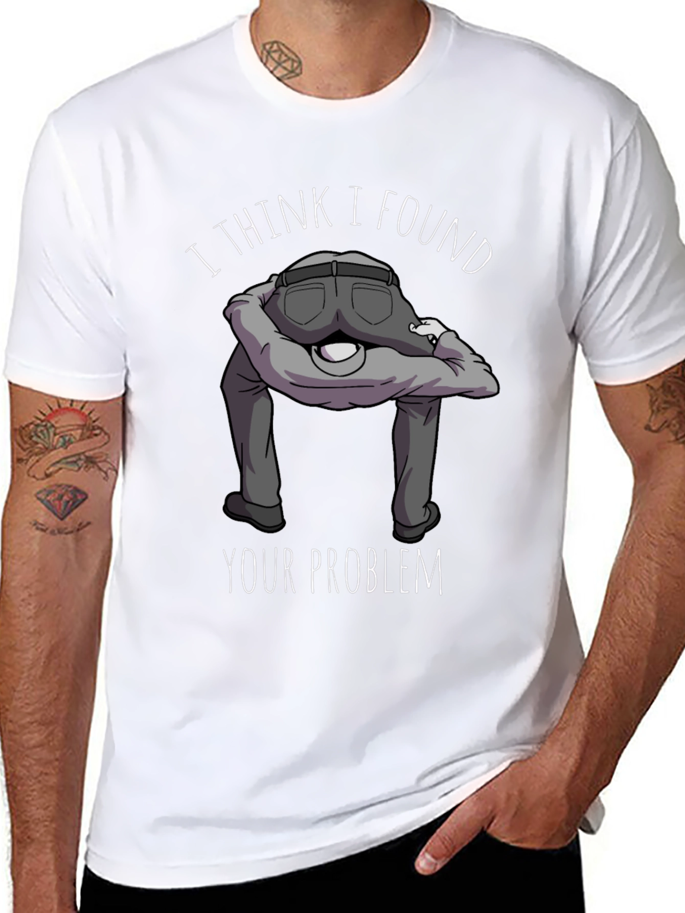 I Found Your Problem Funny Graphic T-Shirt