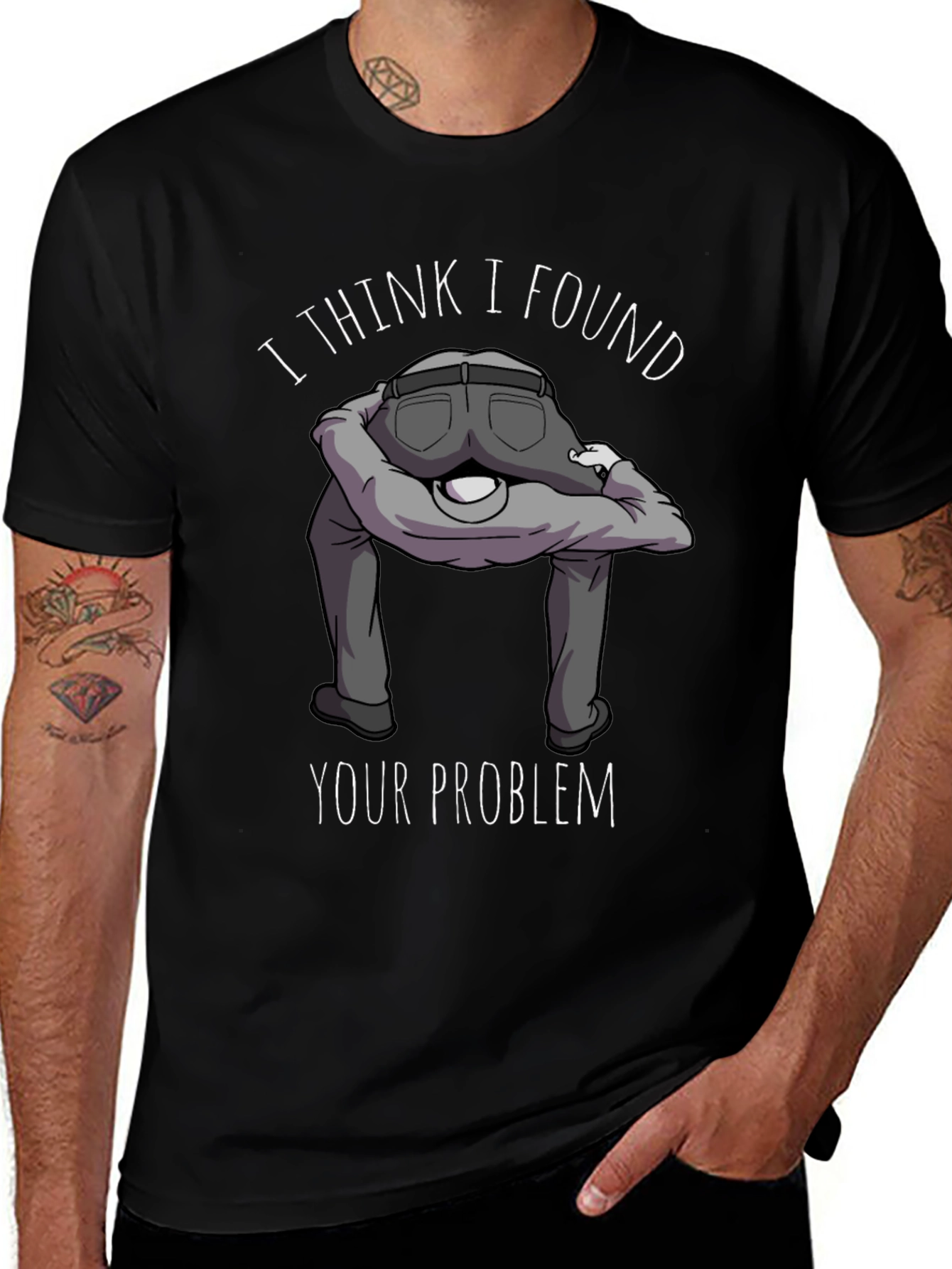I Found Your Problem Funny Graphic T-Shirt