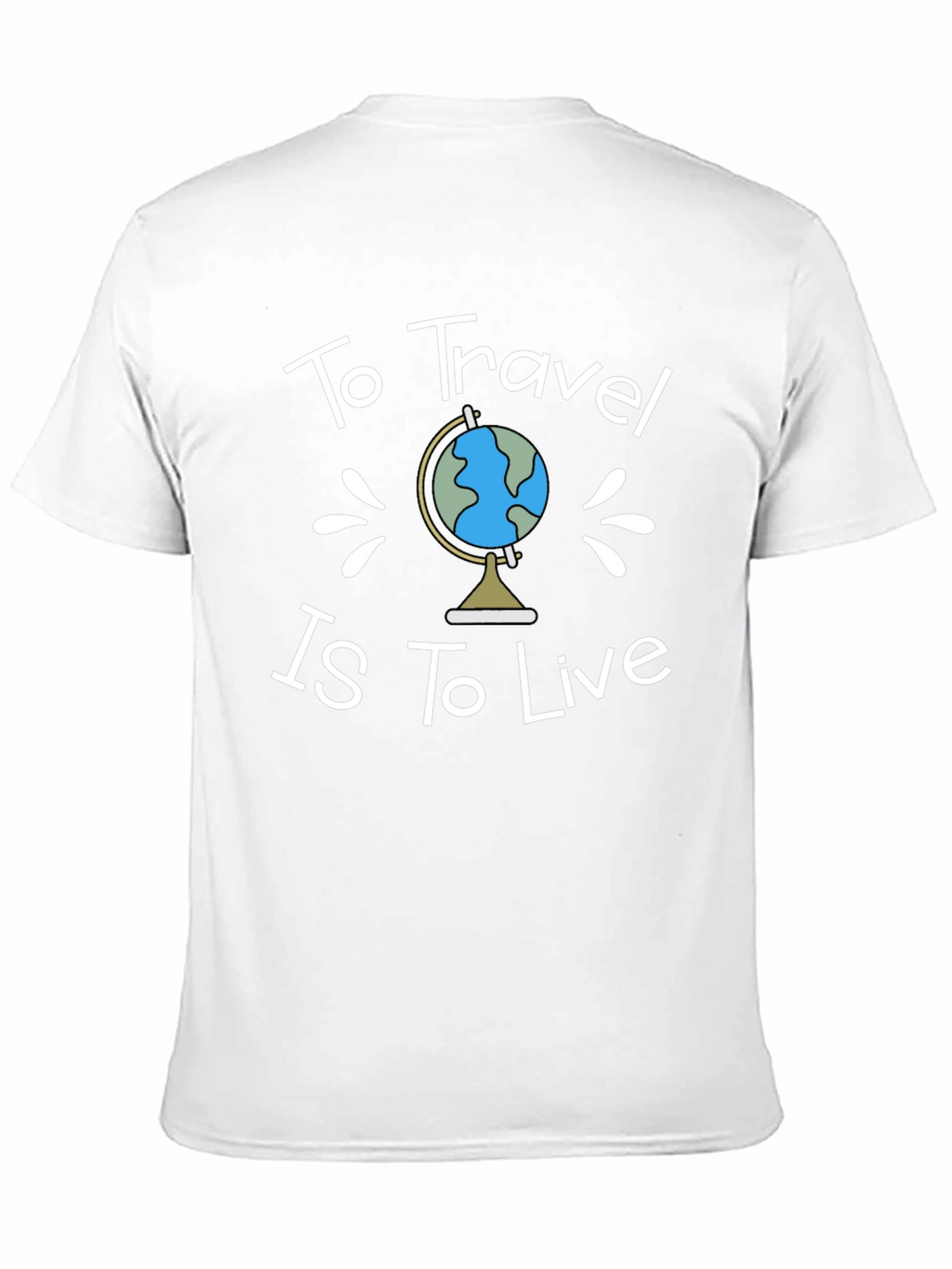 To Travel is To Live Black T-Shirt