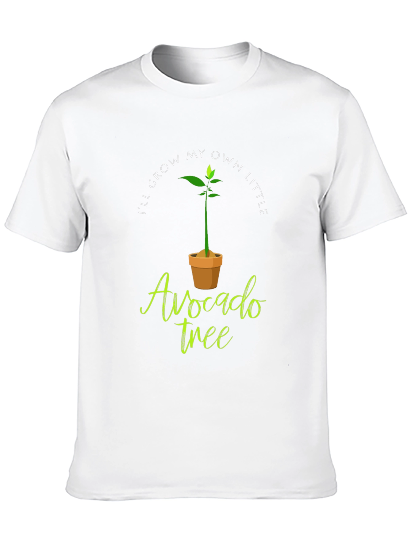 Avocado Tree Graphic T-Shirt - Grow Your Own!