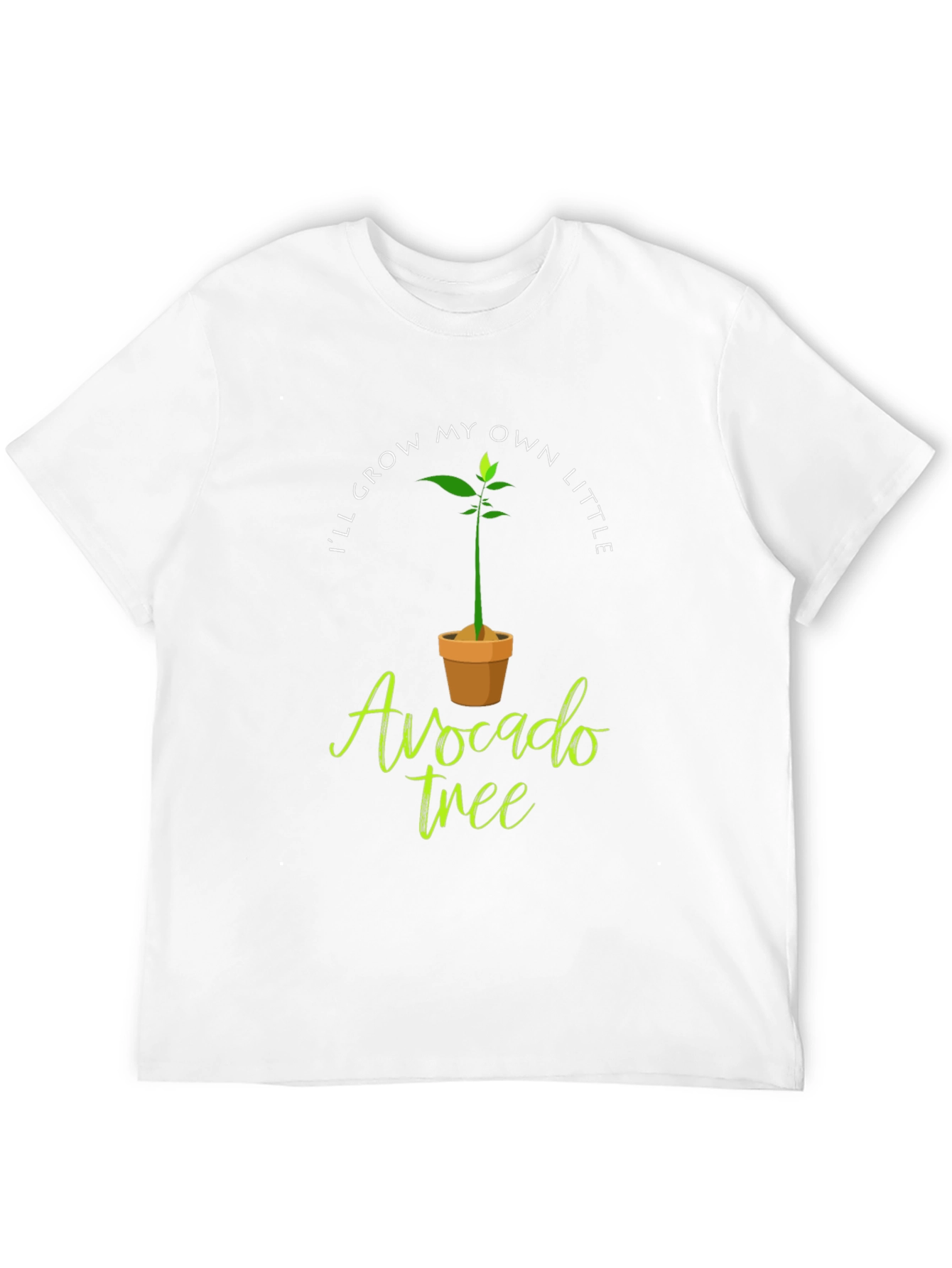 Avocado Tree Graphic T-Shirt - Grow Your Own!