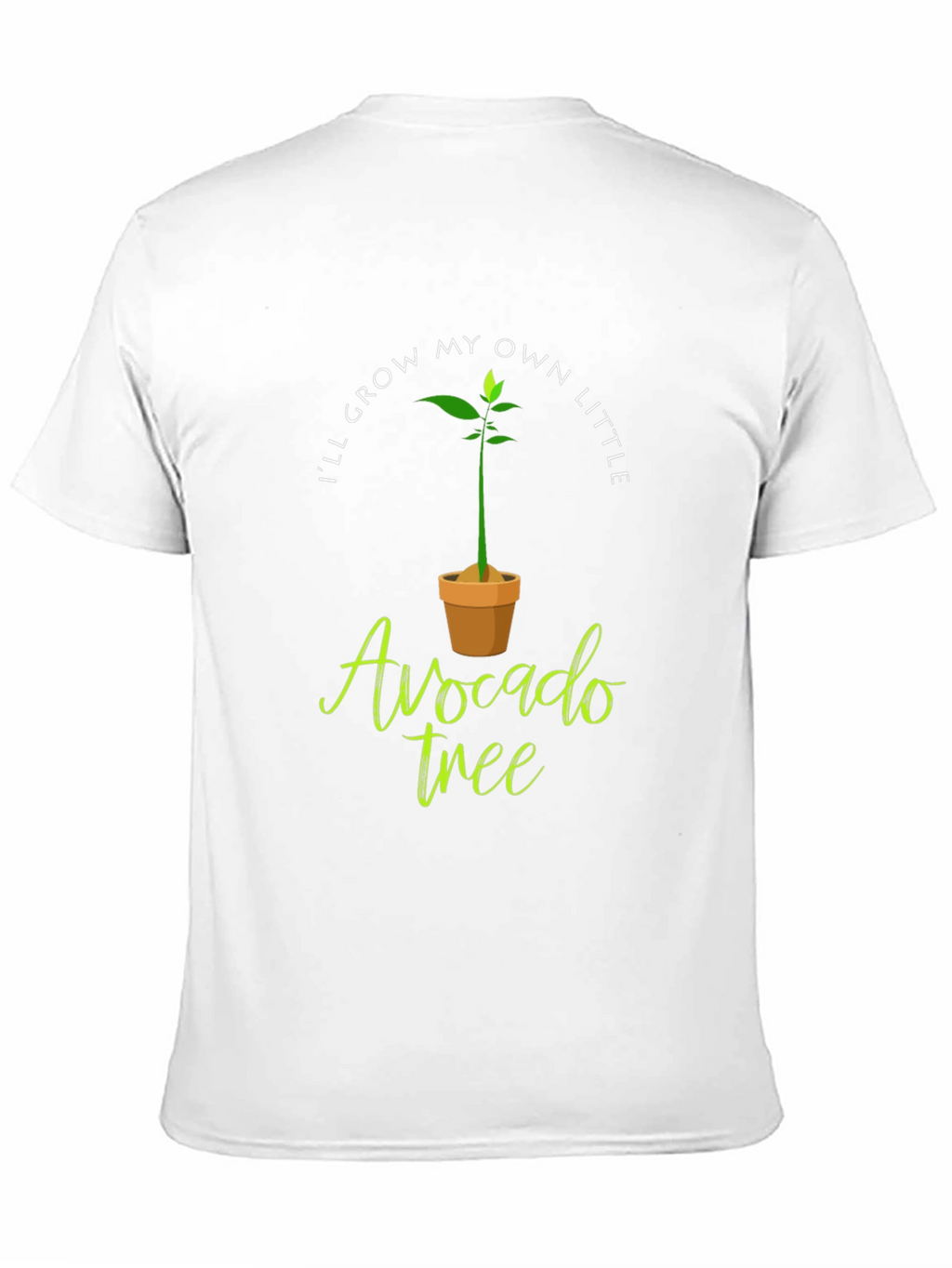Avocado Tree Graphic T-Shirt - Grow Your Own!