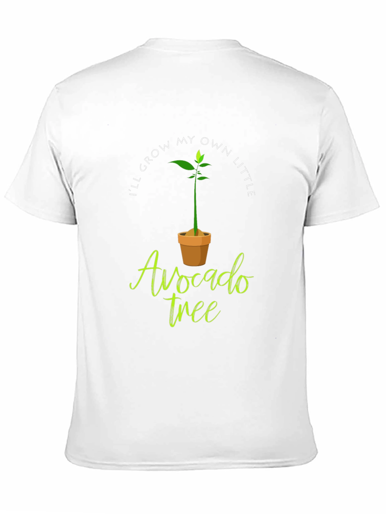 Avocado Tree Graphic T-Shirt - Grow Your Own!